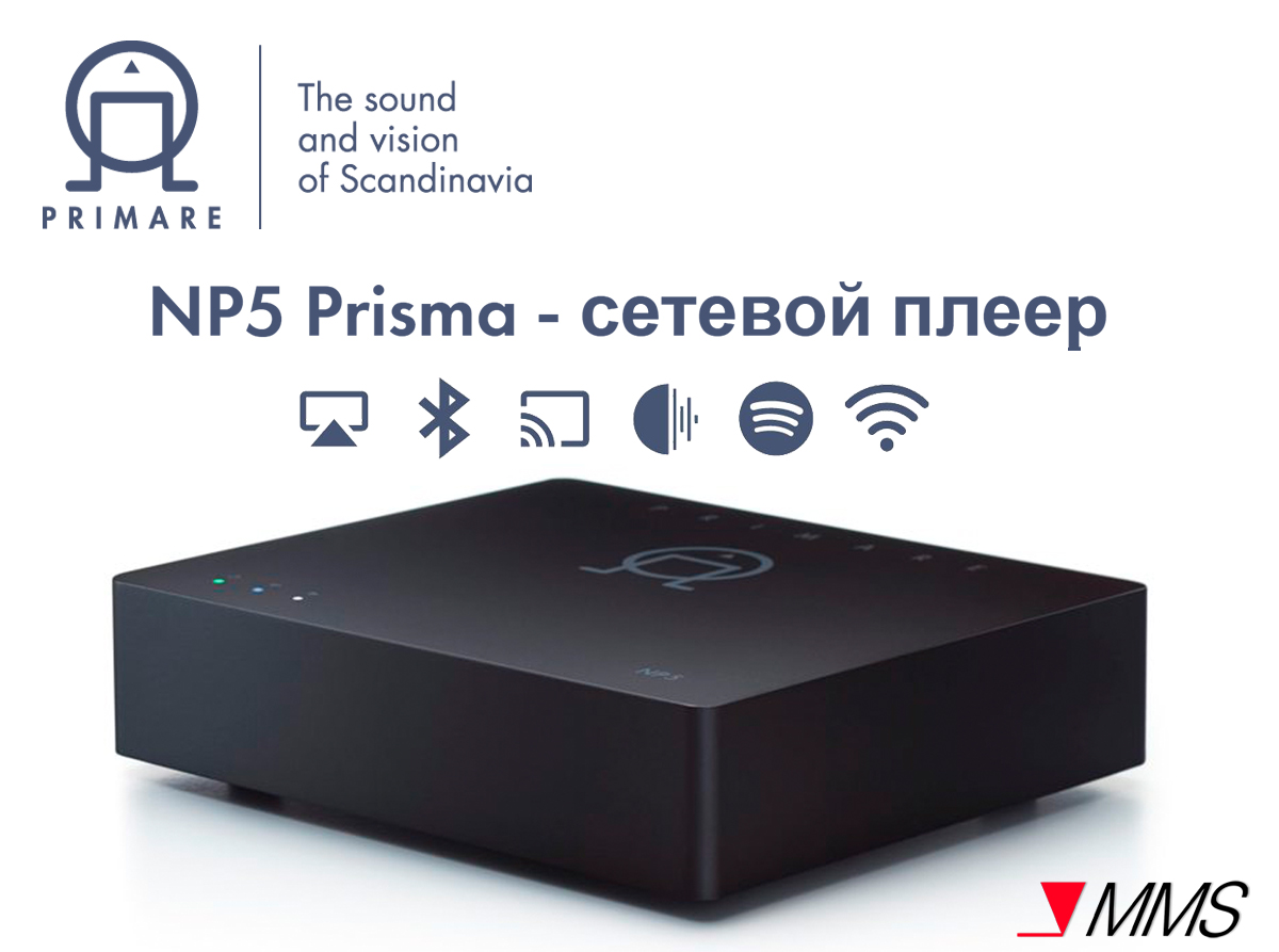 PRIMARE NP5 Prisma - сетевой плеер уже в наличии! Свежее поступление товаров PRIMARE